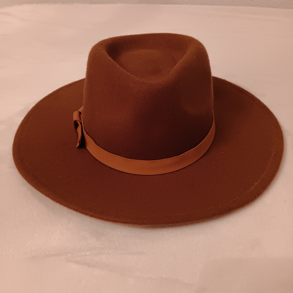 Stylish Brown Fedora Hat